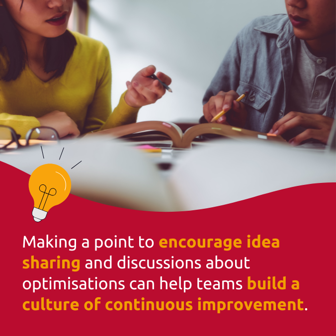 build a culture of continuous improvement