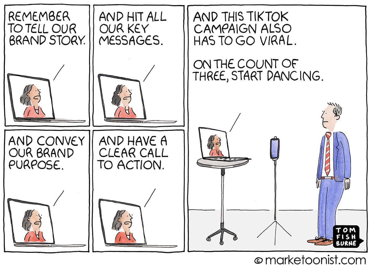 Marketoonist campaign promotion 