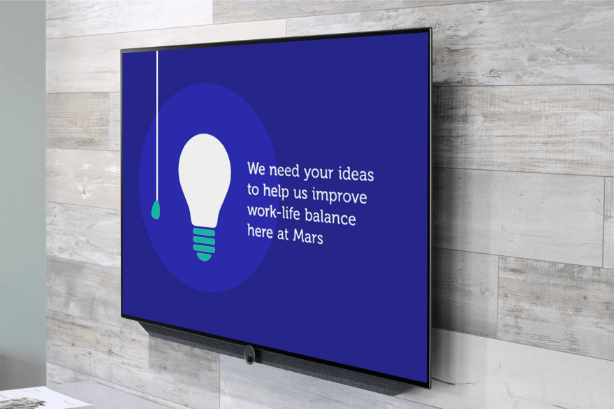 Mars digital signage