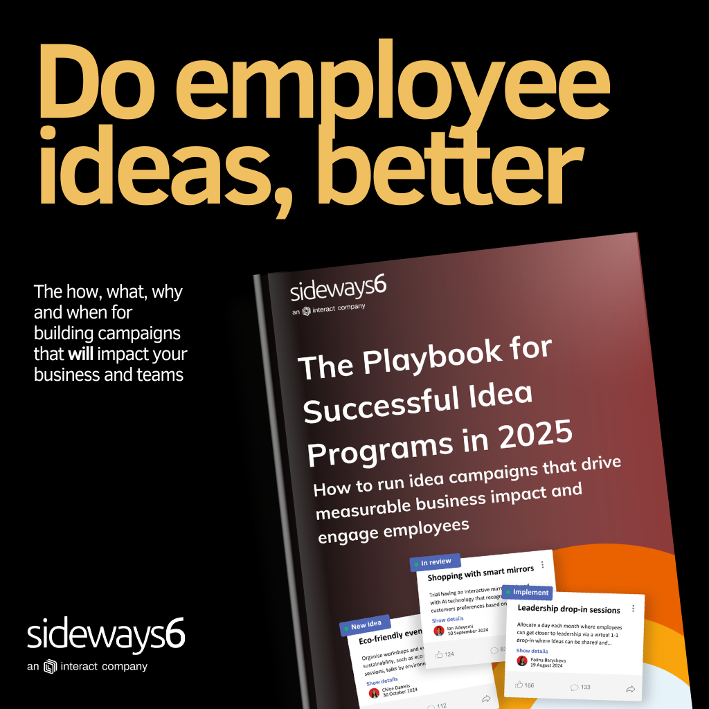 The Playbook for Successful Idea Programs in 2025